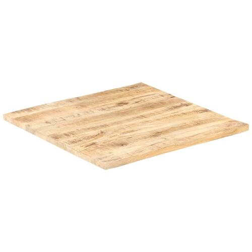 Bordplade 25-27 mm 80x80 cm massivt mangotræ