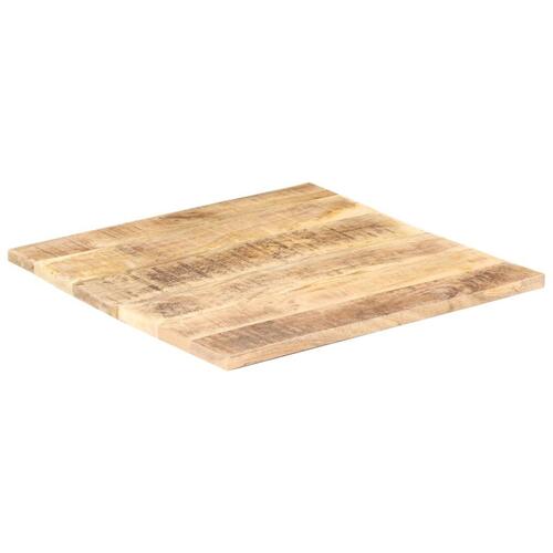 Bordplade 25-27 mm 80x80 cm massivt mangotræ