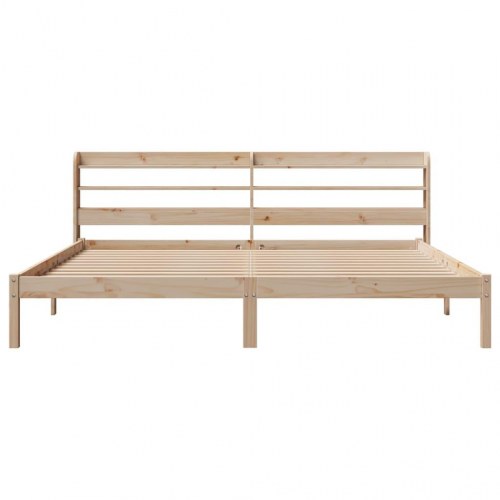 Sengeramme 180 x 200 cm i massivt fyrretræ