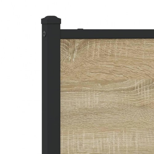 Sengeramme 200 x 200 cm i metal - sonoma-eg