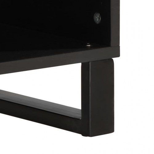 Tv-bord 80x34x46 cm massivt mangotræ brun