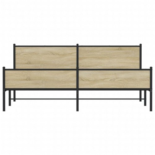 Sengeramme 200x200 cm - sonoma-eg
