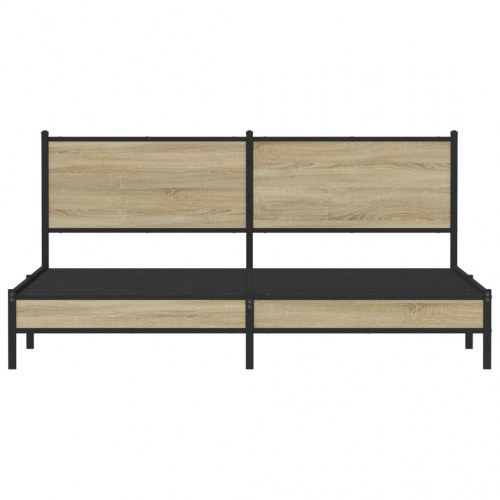 Sengeramme 183 x 213 cm i metal - sonoma-eg
