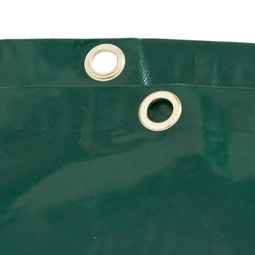 Presenning grøn 1,5 x 2 m - 650 g/m², kraftig tarp