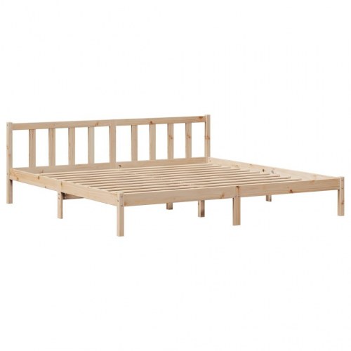 Sengeramme 180x200 cm i massivt fyrretræ uden madras