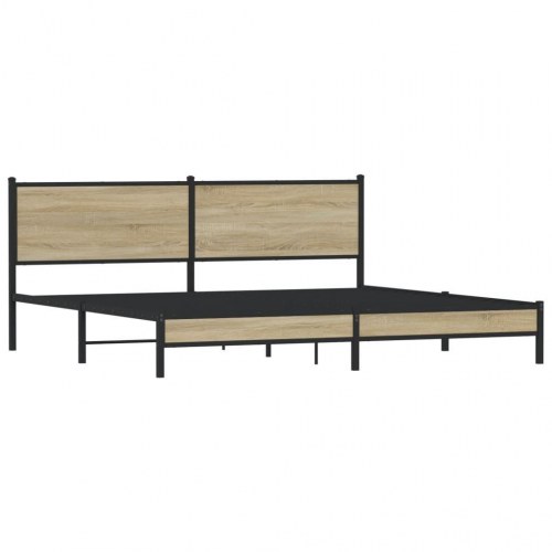 Sengeramme uden madras 193 x 203 cm - sonoma-eg