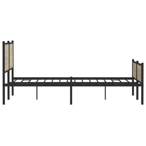 Sengeramme i metal 180 x 200 cm - sonoma-eg