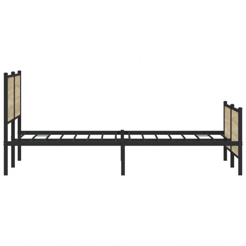 Sengeramme i metal uden madras 193 x 203 cm - sonoma-eg