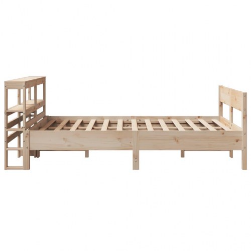Sengeramme uden madras 120 x 200 cm i massivt fyrretræ