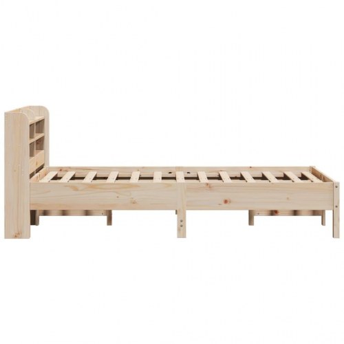 Sengeramme uden madras 90x190 cm massivt fyrretræ