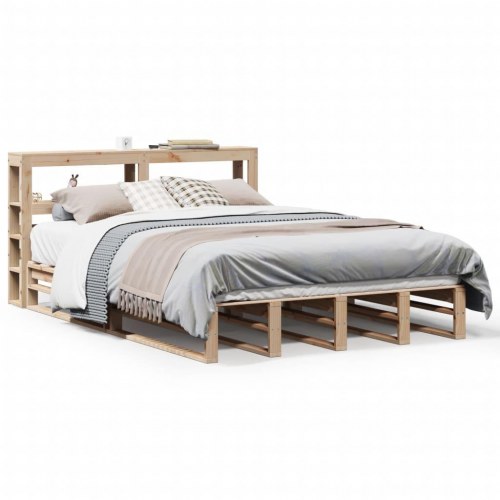 Sengeramme uden madras 120 x 190 cm i massivt fyrretræ