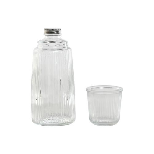 Vandflaske Home ESPRIT Gennemsigtig Krystal 240 ml 1 L