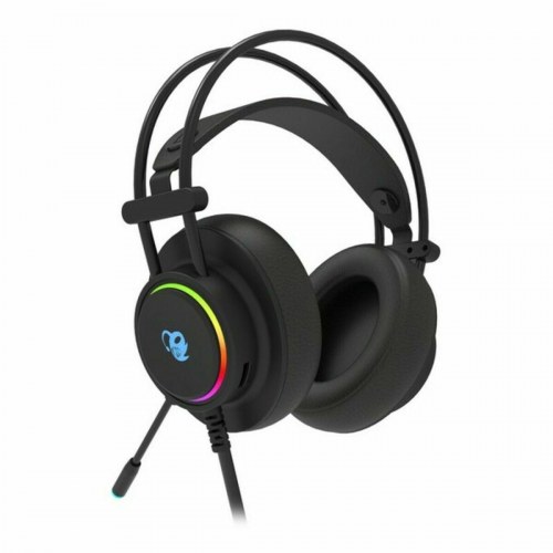 CoolBox DeepLighting gaming-headset med mikrofon - sort