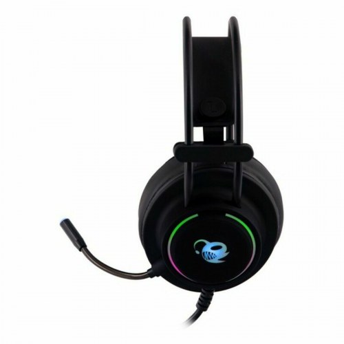 CoolBox DeepLighting gaming-headset med mikrofon - sort