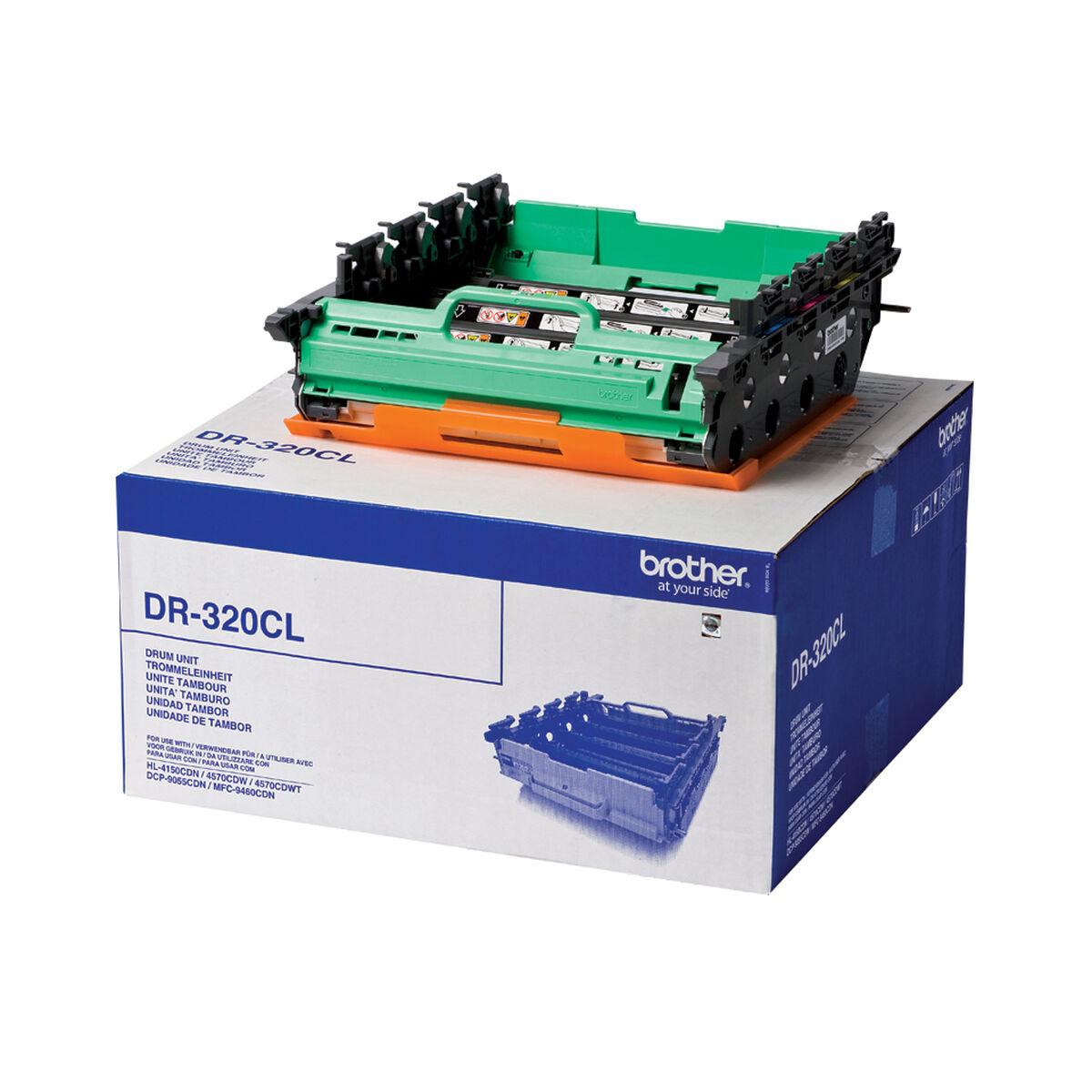 Brother DR-320CL printertromle - grøn (original)