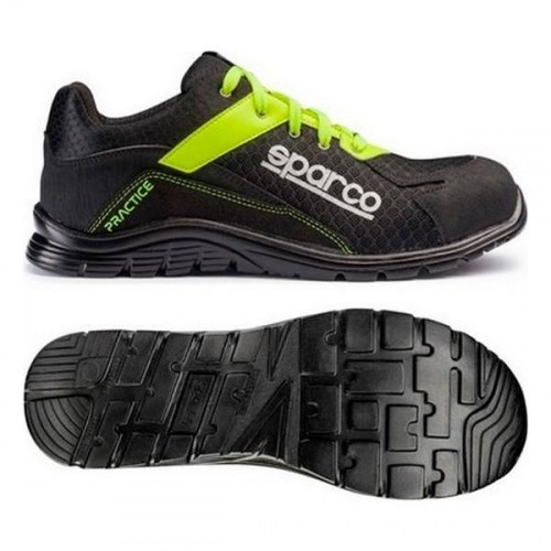 Sikkerhedssko Sparco S07517 Gul/Sort - 44