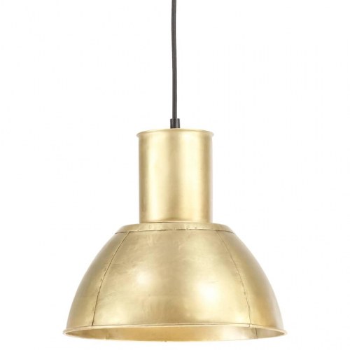 Hængelampe i jern - messingfarvet, Ø 28,5 cm, E27, 25 W