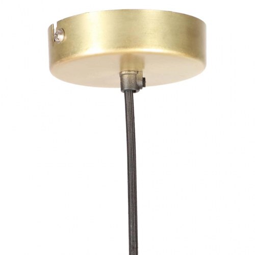 Hængelampe i jern - messingfarvet, Ø 28,5 cm, E27, 25 W