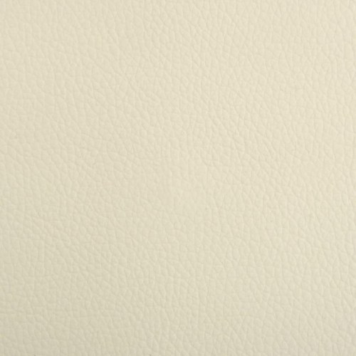 Hundeseng i kunstlæder - cremefarvet, 50 × 40 × 30 cm