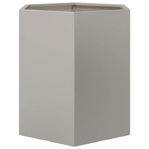 Plantekrukke sekskantet i rustfrit stål - 46 × 40 × 45 cm