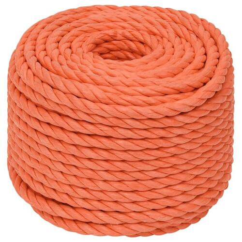 Arbejdsreb 24 mm 25 m polypropylen orange