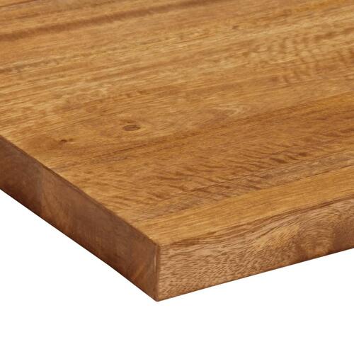 Bordplade 120x70x2,5 cm rektangulær massivt mangotræ