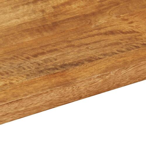 Bordplade 120x70x2,5 cm rektangulær massivt mangotræ