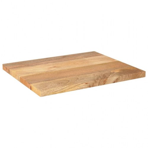 Bordplade i massivt mangotræ 60 x 50 x 2,5 cm