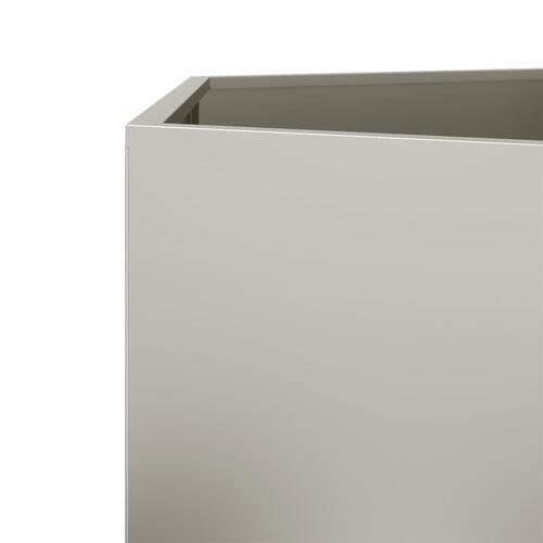 Plantekasse 104x90x45 cm sekskantet cortenstål