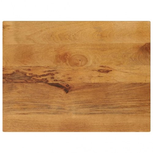 Bordplade i massivt mangotræ 70 x 60 cm - rektangulær