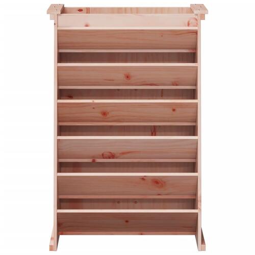 Plantevæg 69x40x101,5 cm 6 niveauer massivt douglasgran