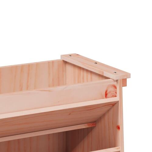 Plantevæg 69x40x101,5 cm 6 niveauer massivt douglasgran