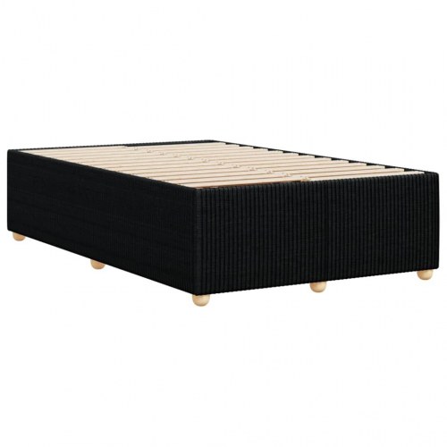 Sengeramme 120 x 190 cm i sort stof