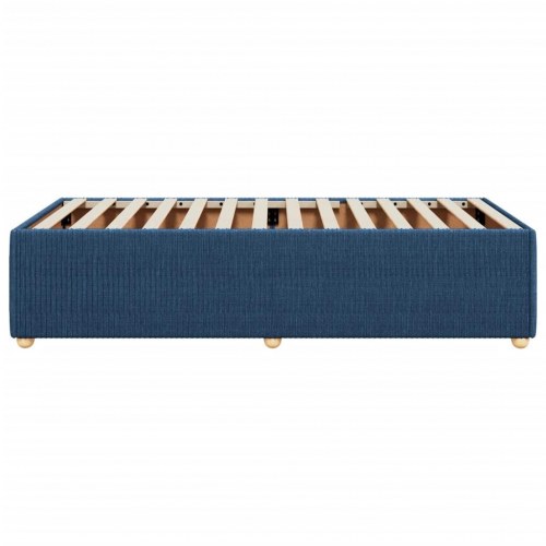 Sengeramme uden madras 100 x 200 cm - blå