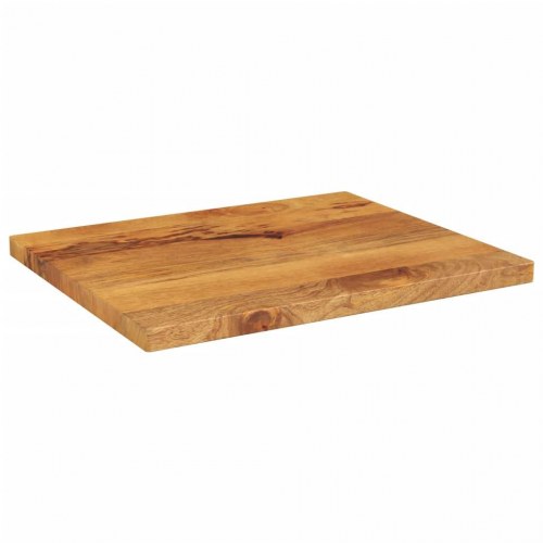 Bordplade i massivt mangotræ 60 x 50 cm - rektangulær