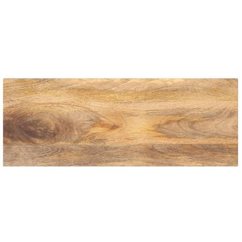 Bordplade 90x40x2,5 cm rektangulær massivt mangotræ