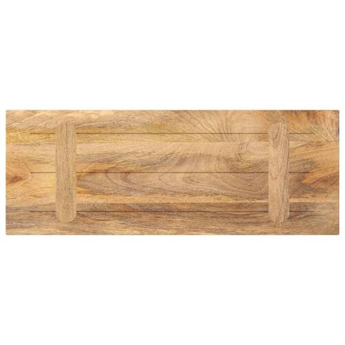 Bordplade 90x40x2,5 cm rektangulær massivt mangotræ
