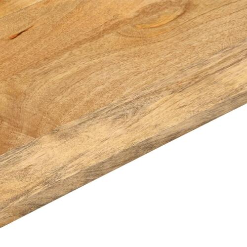 Bordplade 90x40x2,5 cm rektangulær massivt mangotræ