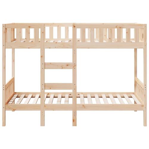 Køjeseng 75x190 cm massivt fyrretræ