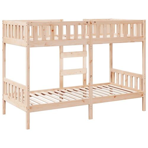 Køjeseng 75x190 cm massivt fyrretræ