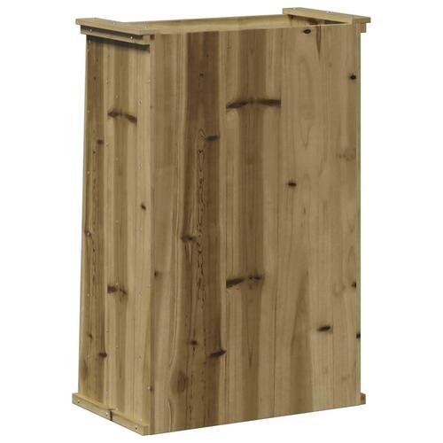 Plantevæg 69x40x101,5 cm 6 niveauer imprægneret fyrretræ