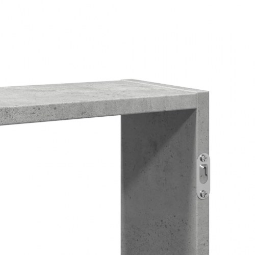 Væghylde 99 x 15 x 60 cm - betongrå