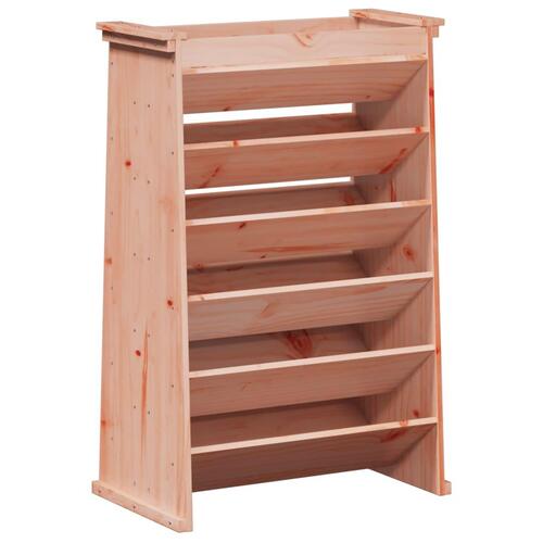 Plantevæg 69x40x101,5 cm 6 niveauer massivt douglasgran