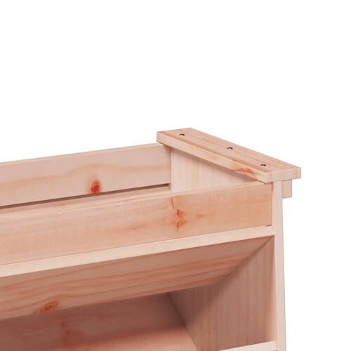 Plantevæg 69x40x101,5 cm 6 niveauer massivt douglasgran