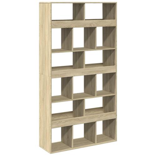 Rumdeler 100x33x187,5 cm konstrueret træ sonoma-eg