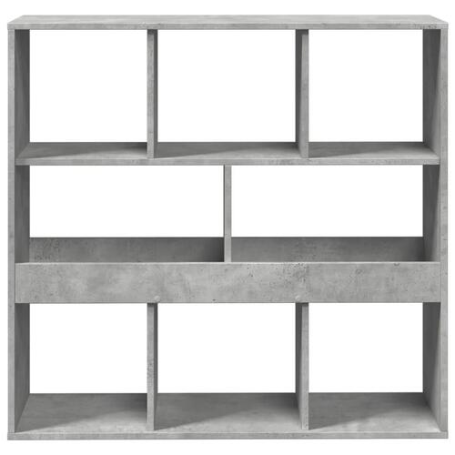 Rumdeler 100x33x94,5 cm konstrueret træ betongrå