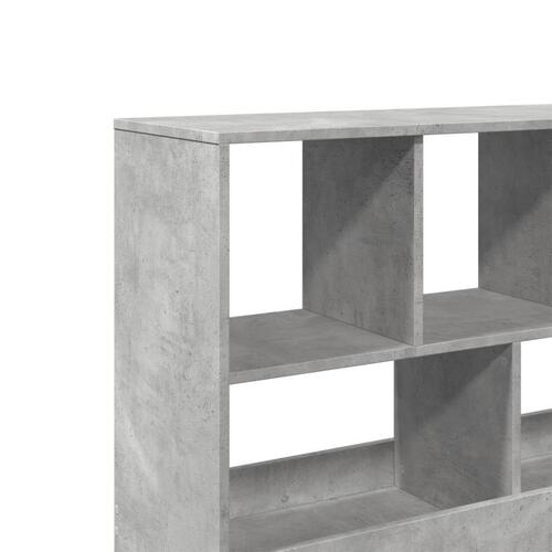 Rumdeler 100x33x94,5 cm konstrueret træ betongrå
