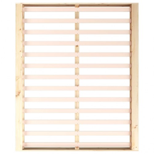 Sengeramme 180 x 200 cm Super King i massivt fyrretræ