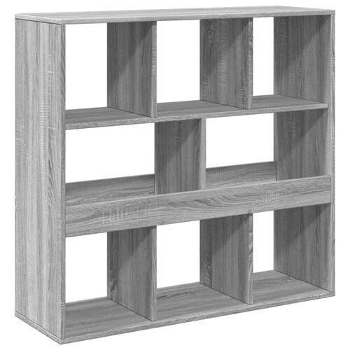 Rumdeler 100x33x94,5 cm konstrueret træ grå sonoma-eg
