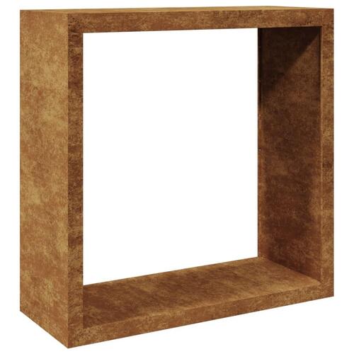 Brændereol 100x40x100 cm i vejrbestandigt stål